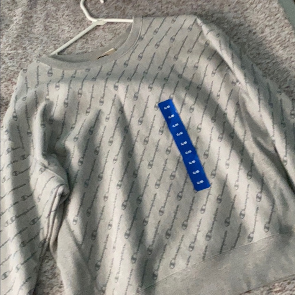 grey champion sweater
